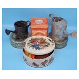 Biscuit Tins, Aluminum Watering Tins