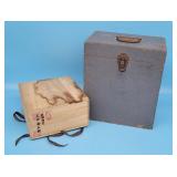 2 Wooden Storage Boxes