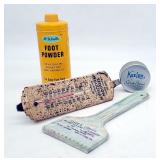 Vintage Advertising Thermometer Tins & Ice Scraper