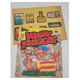 Topps Wacky Packages Sticker Album & Stickers