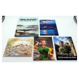 Lot (5) Souvenir Travel Books Mackinac Island +