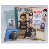 Lot of Books Jerry Lewis Tricks & Magic, Time Grea