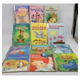 Little Golden Books Disney, Dumbo, Three Little Pi