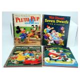 Little Golden Books Disney, Pluto Pup, Seven Dwarf