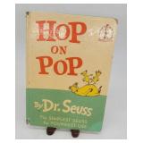 Vintage Dr Seuss Childrens Book Hop on Pop