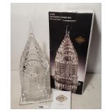 Shannon Crystal Hi Rise Skyscrapper Lidded Box
