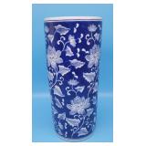 Blue & White China Tall Umbrella or Walking Stick