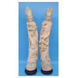 Cast Resin Asian Kwan Yin & Other Chinese Idol