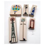 Cats Meow Accessories - Hot Air Balloon, Windmill,