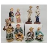 (8) Porcelain Figurines by Norleans - 4 Couples