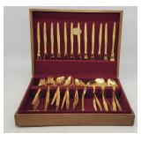 Golden Bouquet Flatware In Box