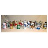 Vintage 1960s 1970s Beer Can Collection Budweiser