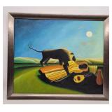 Framed Henri Rousseau Art Print "The Sleeping Gyp