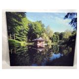 Printed Canvas Art - Pagoda Temple on Poind