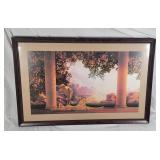 Framed Maxfield Parrish Print - 