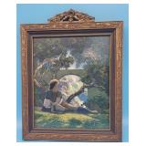 Framed Maxfield Parrish Print The Prince 1920