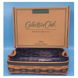 Longaberger 1996 Collectors Edition Small Serving