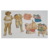 Vintage Shirley Temple Paper Doll & Clothing Outfi