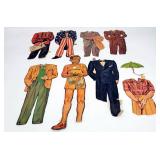 Vintage Dagwood Paper Doll & Clothing Outfits