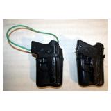 2 Vintage Squirt Guns Water Guns with Tanks