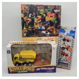 Toy Trucks Lot - Little Pals, Tonka Chuck & Friend