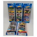 (5) Hot Wheels 5 Packs - Race / Track Aces, Street