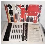 1981 Greenberg Publishing Co. Paper Train Set