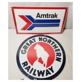 Amtrak & Great Northern Railway Ande Rooney Porcel
