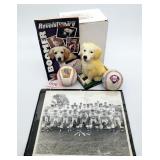 Minor League Lot Photo Balls & Coin Bank