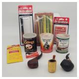 Tobacciana Smoking Lot, Thompson Briar Pipe, Cornc