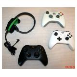 Xbox One 360 Wireless Controllers & Headset