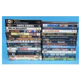 30 DVDs Movies Criss Cross, Point Break, Bruce Lee