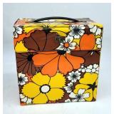 Groovy 45 RPM Record Case & Records - The Monkees,