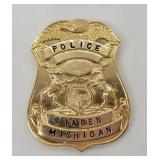 Replica Collectible Badge - Linden Michigan