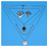 Vintage Costume Jewelry, Necklaces, Pendants Brace