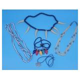 Grouping of Necklaces, True Colors, Caveman Access