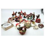 Fox Hunt Equestrian Ornament Lot