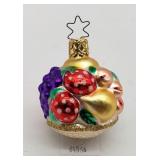 Old World Inge Fruit Basket Ornament