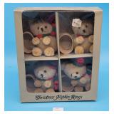Christmas Bear Napkin Rings