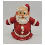 Vintage Light Up Plastic Santa