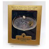 Waterford Crystal 2nd Ed Jingle Bells 1997 Ornamen