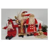 Primitive Santa Claus Christmas Dolls Decorations
