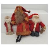 Primitive Santa Claus Christmas Dolls Decorations