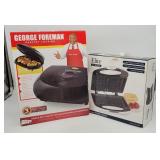George Forman Grill + Elite Waffle Iron