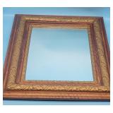 Vintage Ornate Heavy Duty Wooden Wall Mirror