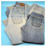 4 Pairs Wrangler Blue Jeans Denim Pants