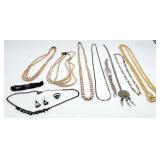 Vintage Costume Jewelry Necklaces Sterling Silver