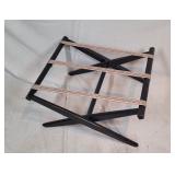Vintage Wooden Folding Luggage Rack