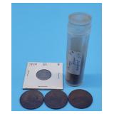 Indian Head Pennies, 1858 Flying Eagle Cent, Large