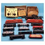 HO Scale Kaiser Steel Locos, Coal Cars, Caboose+ M